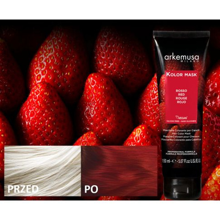 Arkemusa Kolor Mask Red 150 ml