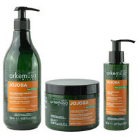 Zestaw Arkemusa Green Jojoba Szampon 500 ml + Maska 500 ml + Krem 150 ml