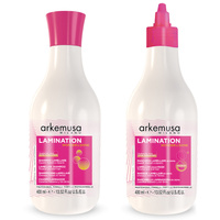 Arkemusa Lamination Zestaw Szampon 400 ml + Maska 400 ml