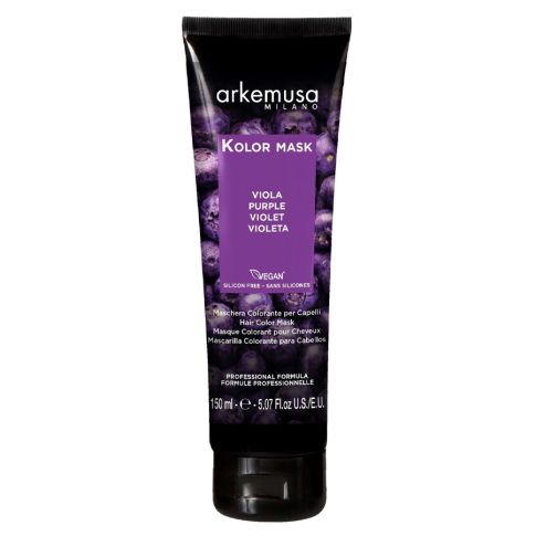 Arkemusa Kolor Mask Maschera Colorante Capelli Viola 150 Ml